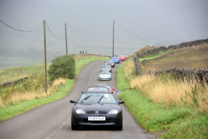 123.MGFs & MG TFs enjoying the fabulous country roads in the beautiful Peak District Derbyshire for 2018 Topless Around The Peak District Charity Run raising money for UK Homes 4 Heroes with MGFnTFBITZ