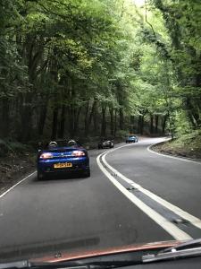 126.MGFs & MG TFs enjoying the fabulous country roads in the beautiful Peak District Derbyshire for 2018 Topless Around The Peak District Charity Run raising money for UK Homes 4 Heroes with MGFnTFBITZ