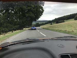 128.MGFs & MG TFs enjoying the fabulous country roads in the beautiful Peak District Derbyshire for 2018 Topless Around The Peak District Charity Run raising money for UK Homes4 Heroes with MGFnTFBITZ