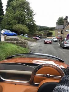 136.MGFs & MG TFs enjoying the fabulous roads in the beautiful Peak District Derbyshire for 2018 Topless Around The Peak District Charity Run raising money for UK Homes 4 Heroes with MGFnTFBITZ