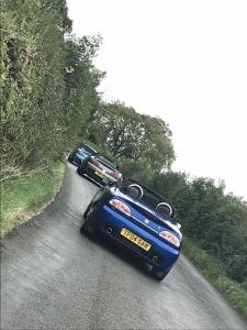 137.MGFs & MG TFs enjoying the fabulous roads in the beautiful Peak District Derbyshire for 2018 Topless Around The Peak District Charity Run raising money for UK Homes 4 Heroes with MGFnTFBITZ