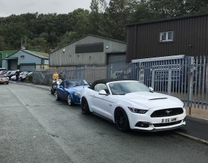 21.Ford Mustang & TVR Topless Around The Peak District Charity Run 2018 at MGFnTFBITZ