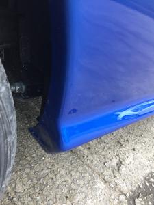 5b. MG TF sills welded painted and looking incredible at MGFnTFBITZ