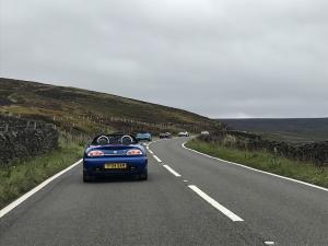 99.MGFs & MG TFs on Snake Pass Glossop Derbyshire for 2018 Topless Around The Peak District Charity Run raising money for UK Homes 4 Heroes with MGFnTFBITZ