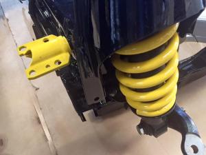 69 MG TF Powder coated subframe suspension parts from MGFnTFBITZ for No.1 Sunspot MG TF