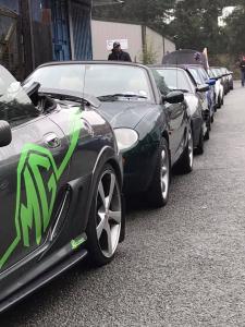 107 Topless Around The Peak District 2019 MGF MG TF LE500 MGFnTFBITZ