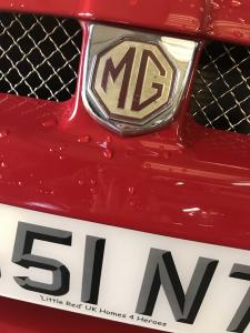 17.Custom Show plate number plate for Little Red at MGFnTFBITZ Glossop