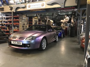 MG TF 135 Monogram Spectre received the full MGFnTFBITZ renovation treatment 