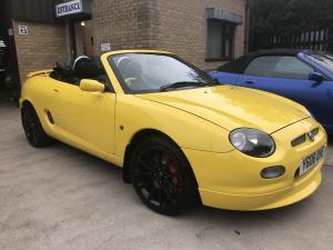 MGF Yellow Trophy 160 Subframe Renovations finished & ready to go at MGFnTFBITZ 3