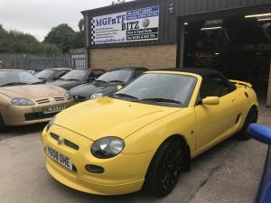 MGF Yellow Trophy 160 Subframe Renovations finished & ready to go at MGFnTFBITZ 5