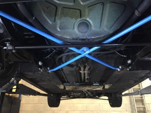 Monogram MG TF 160 in Nocturne 26k miles front subframe renovation at MGFnTFBITZ